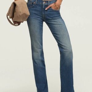 Lucky Brand Women's Mid Wash Straight Leg Jeans